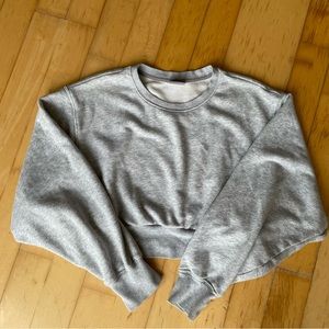 tna airy af cropped sweatshirt S